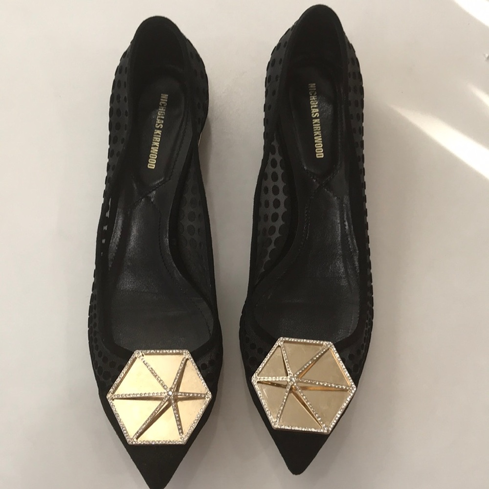 Nicholas Kirkwood Size 9 1/2 flats